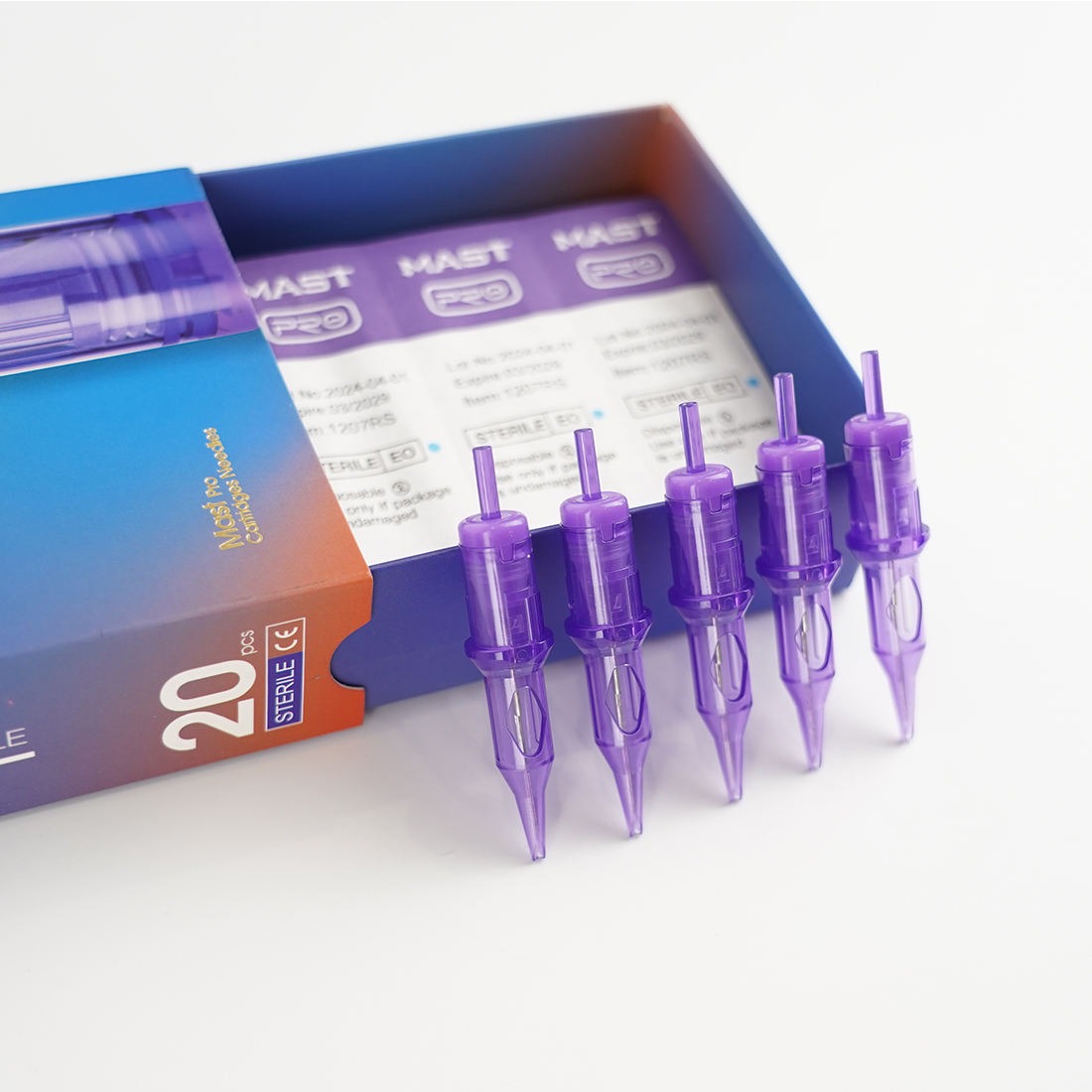 Mast Round Liner Needle cartridge for tattoo and PMU