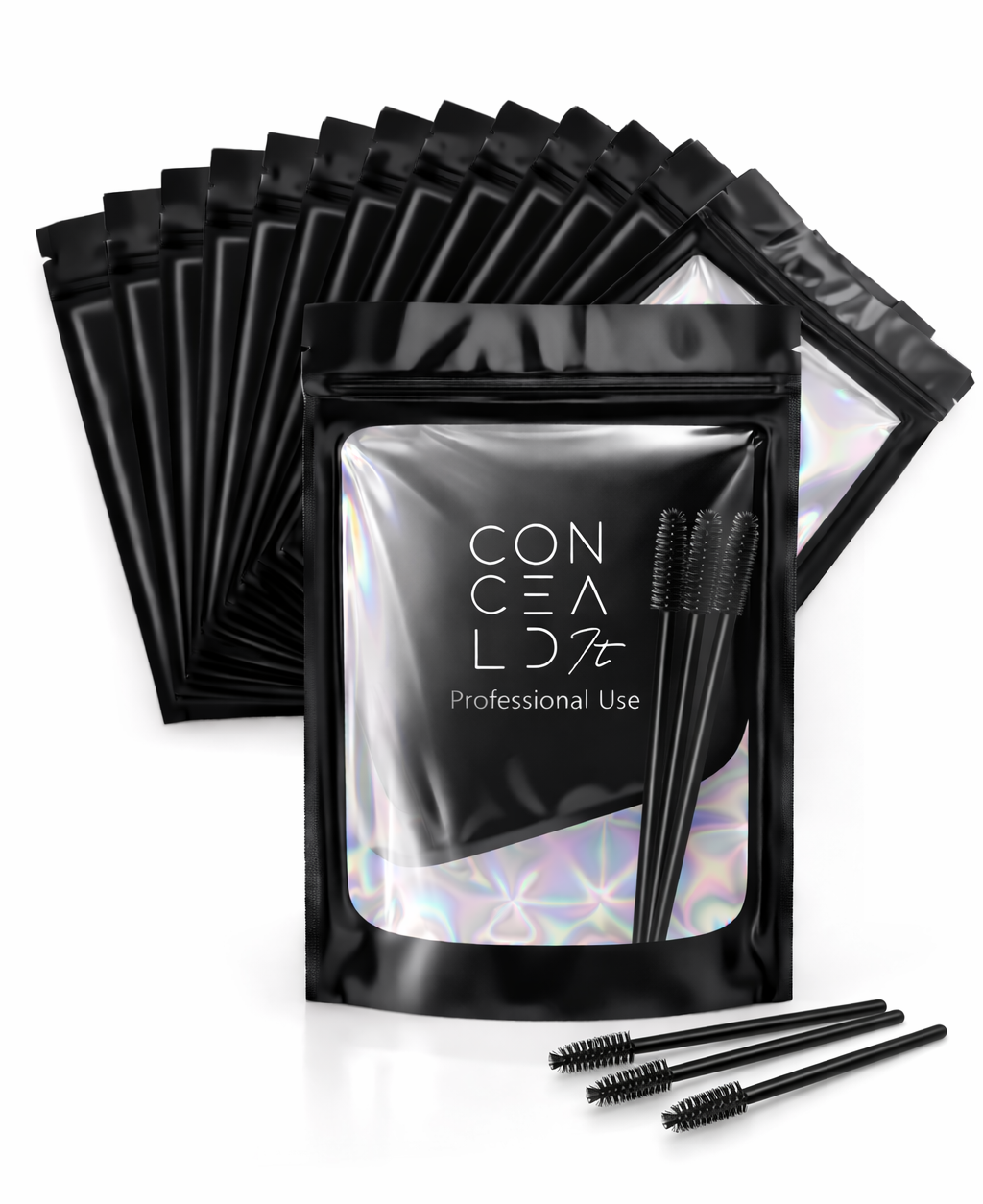 Eyebrow brush applicator for PMU and eyelash extentions and brow tattoo