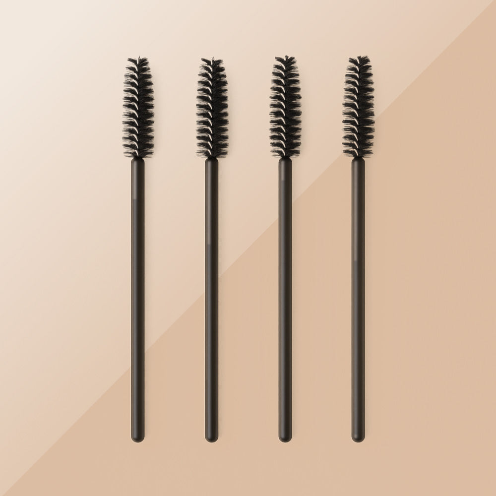 Eyebrow brush applicator for PMU and eyelash extentions and brow tattoo