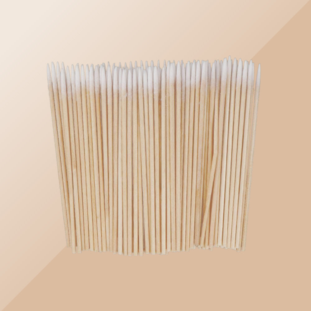 Micro-fibre cotton tip sticks