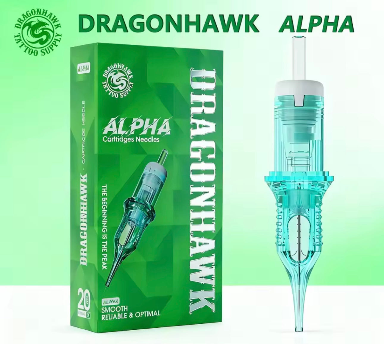 Dragonhawk Alpha Magnum Tattoo needle cartridge