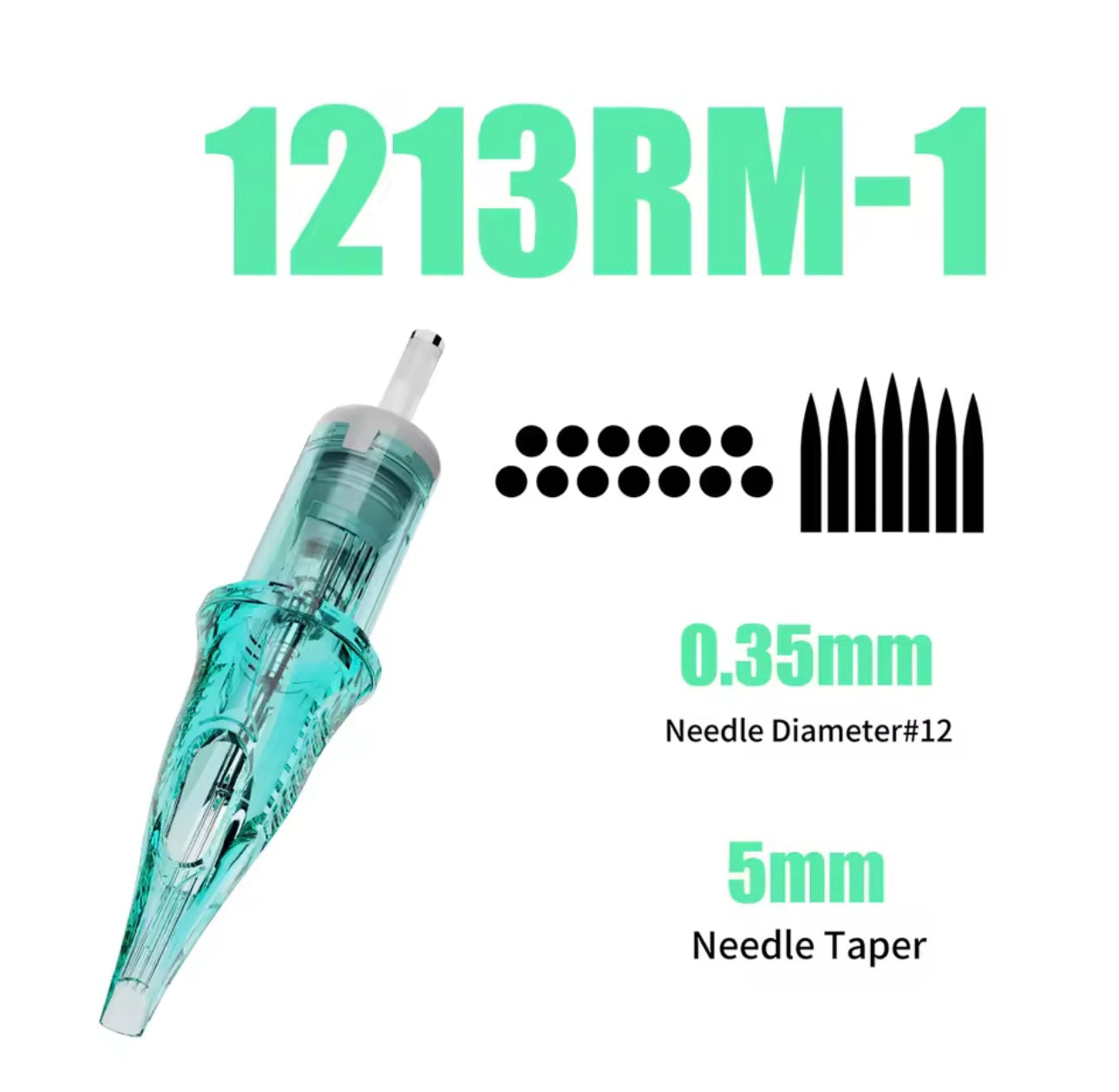 Dragonhawk Alpha Magnum Tattoo needle cartridge