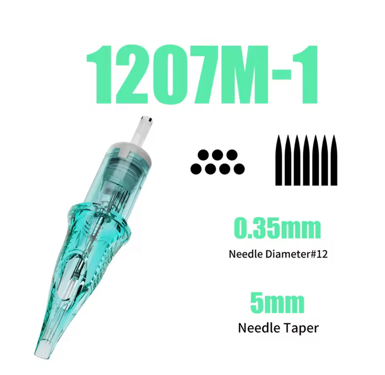 Dragonhawk Alpha Magnum Tattoo needle cartridge