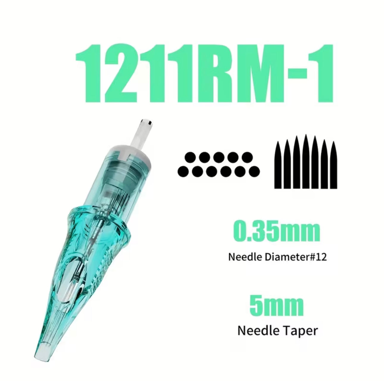 Dragonhawk Alpha Magnum Tattoo needle cartridge